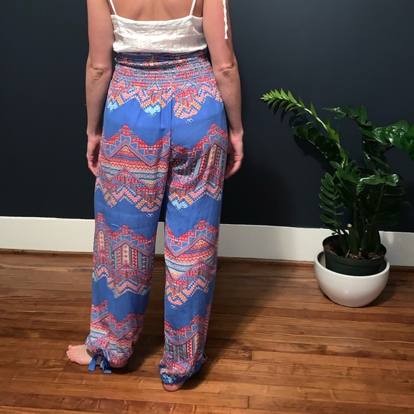 DAUGHTERS OF CULTURE Blue Maya Puna Pants - OS - Picture 2 of 4